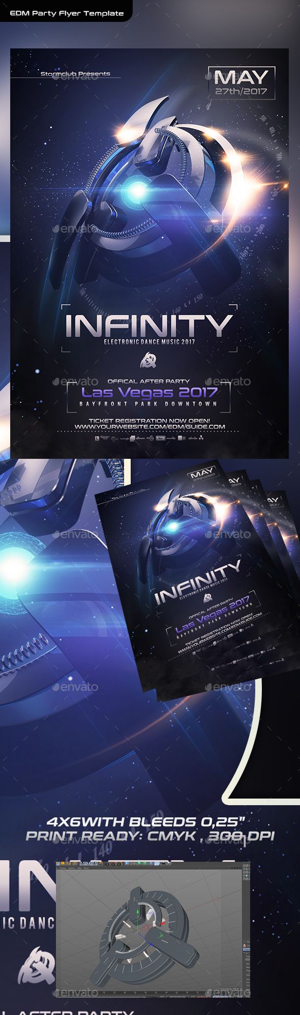 edm party flyer template party flyer flyer template and edm lightning psd flyer
