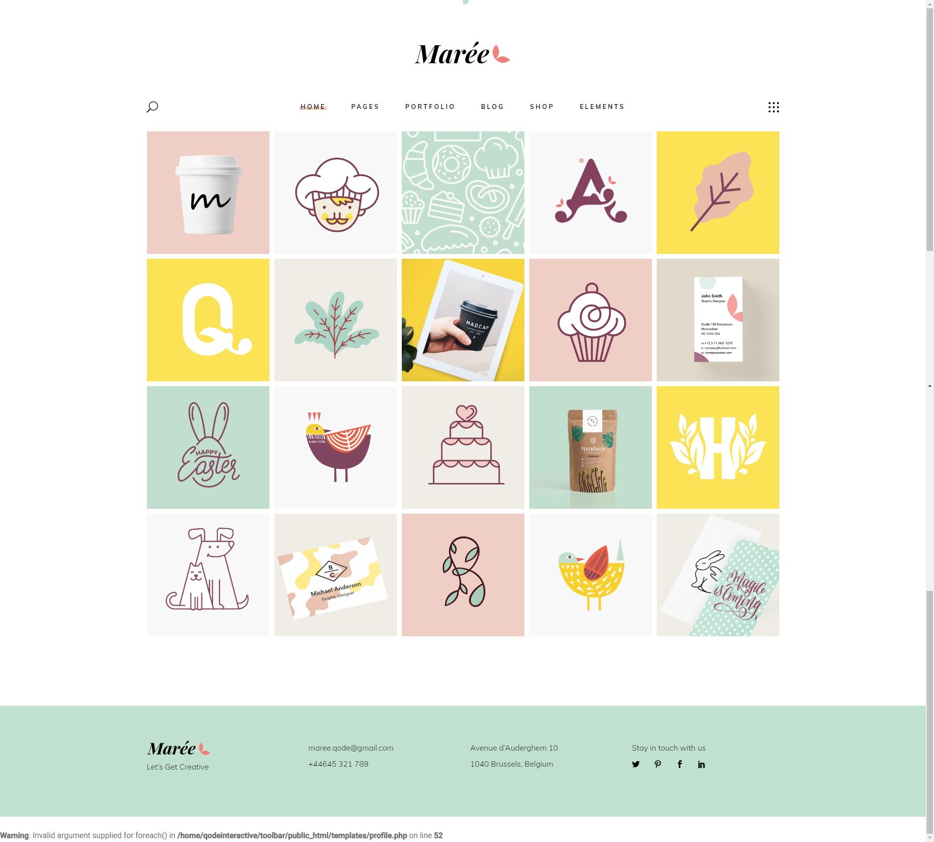 Marée is a spic-and-span illustration & design portfolio just waiting for your work to start populating its templates! Whether you wish to create a personal portfolio, a design portfolio for yo... ⠀ #art, #designstudio, #designer, #designerportfolio, #edgethemes, #illustration, #portfoliotheme, #themeforest, #artist, #design, #creative, #responsive, #portfolio #wordpress Wordpress Theme Portfolio, Portfolio Logo, Portfolio Web Design, Creative Portfolio, Personal Portfolio, Portfolio Website, Portfolio Ideas, Graphic Design, Design Web