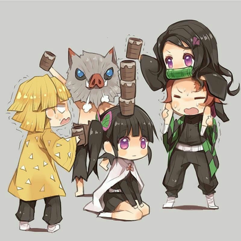 #wattpad #fanfiction Tanjiro, Inosuke, and Zenitsu were rescued by Shinobu ...