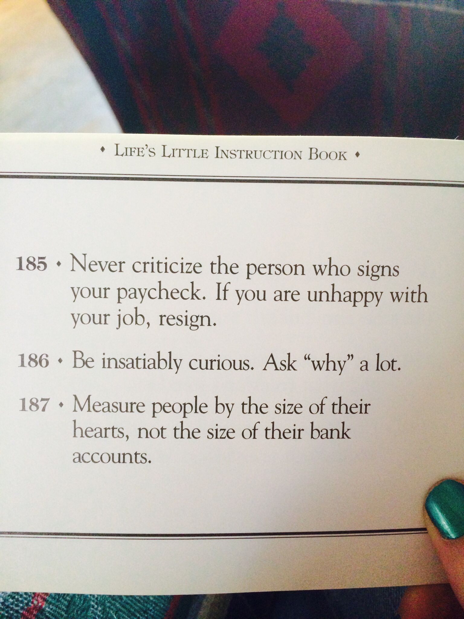 Life s Little Instruction Book Book Quotes Me Quotes Funny Quotes Life s Little Instruction Book Book Quotes Me Quotes Funny Quotes