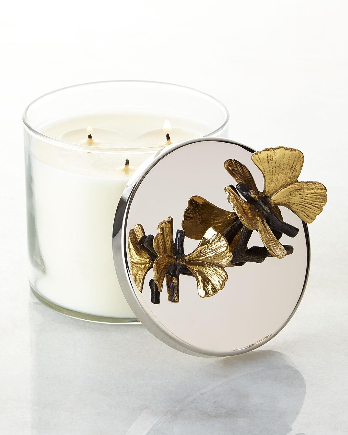 Butterfly Ginkgo Candle Butterfly Ginkgo Candle