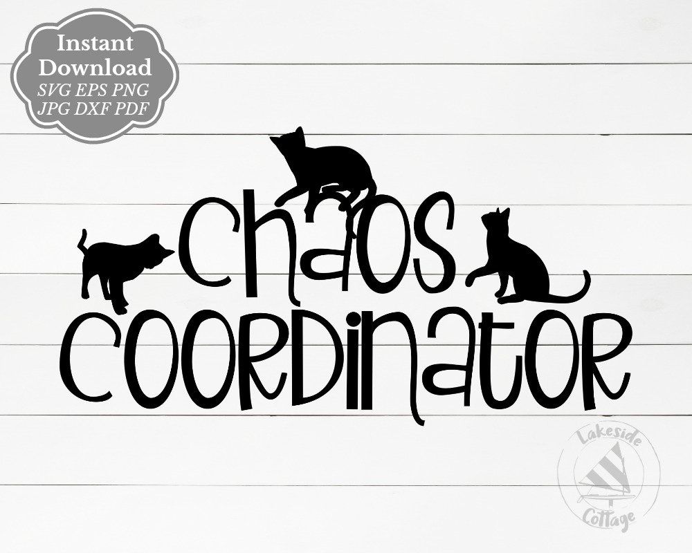 Download Chaos Coordinator Cat cat mom life animal rescue svg ...