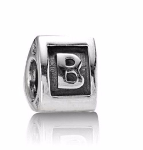 pandora charm letter b pandora charm letter b