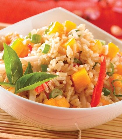 Cocina Fácil Network Ensalada De Arroz Integral Ensalada De Arroz Recetas De Comida