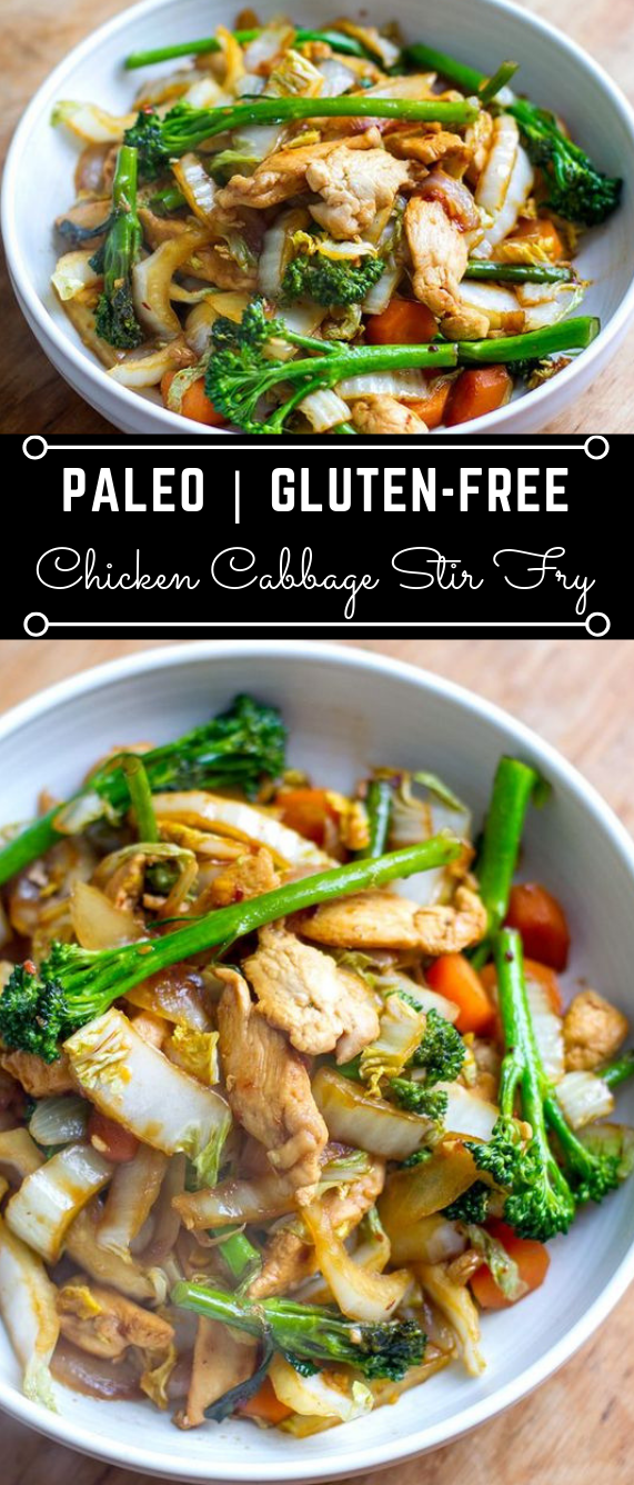 CHICKEN CABBAGE STIR-FRY #cabbagestirfry