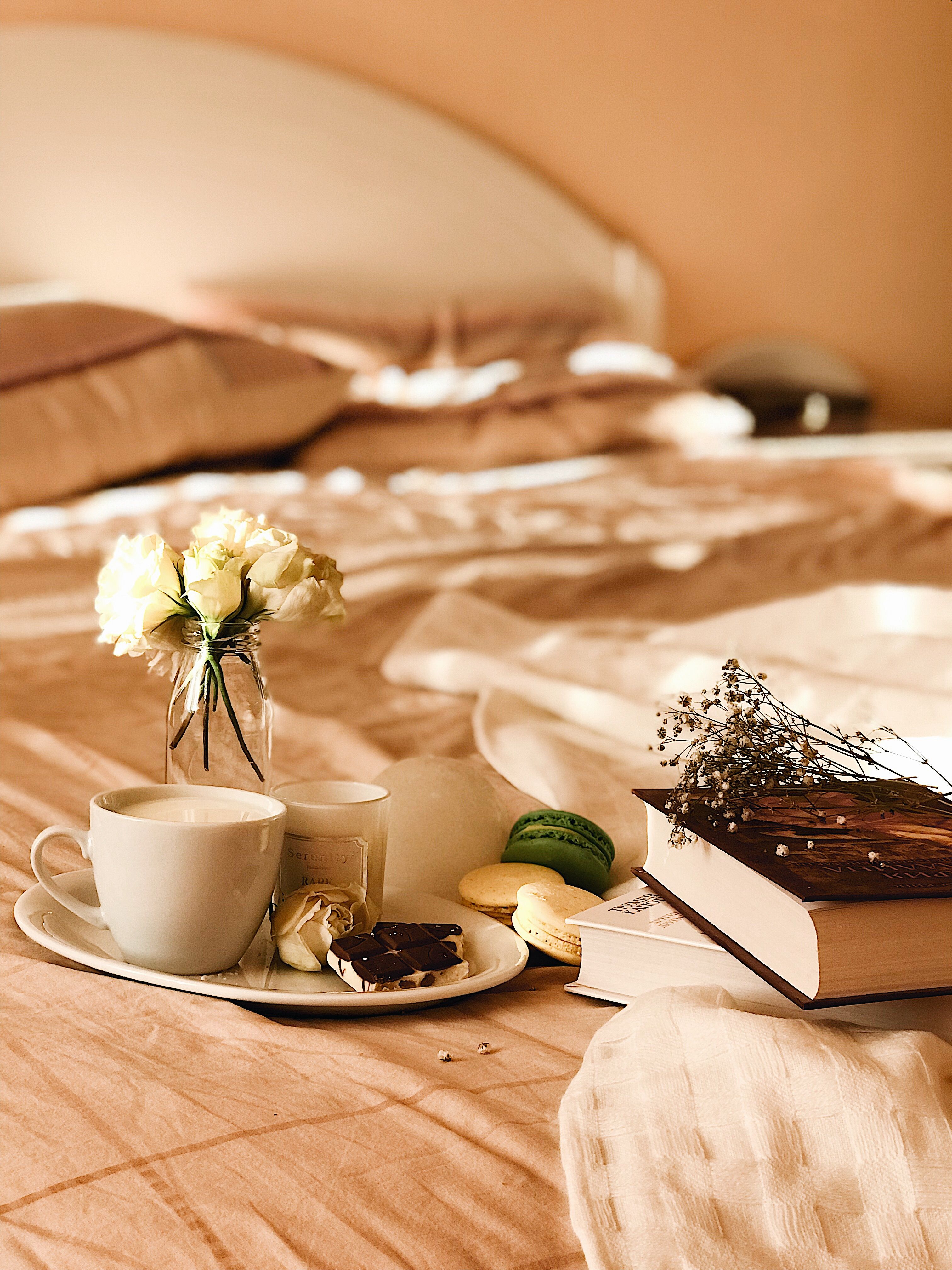 Mood Flowers Milk Instagram Candle Macaroons Books Bed Idea Atmosphere Mood Flowers Milk Instagram Candle Macaroons Books Bed Idea Atmosphere