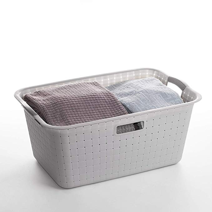 Grey Washing Basket Plastic Grey Washing Basket Plastic
