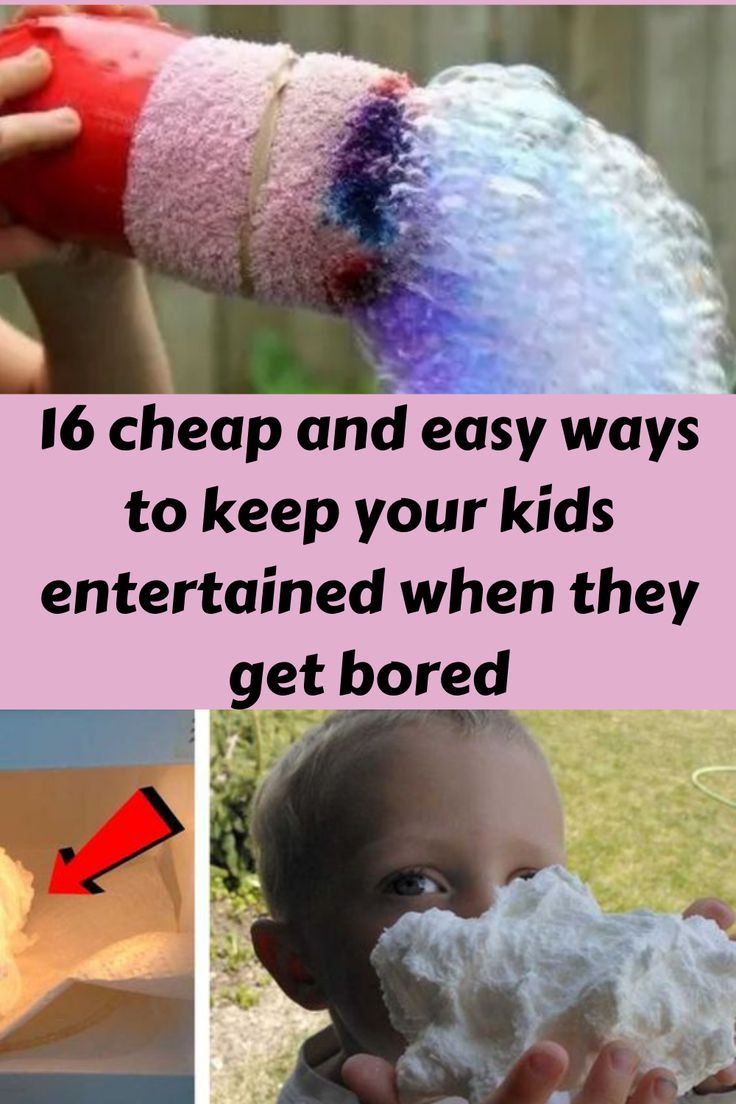 16 cheap and easy ways to keep your kids entertained when they get bored