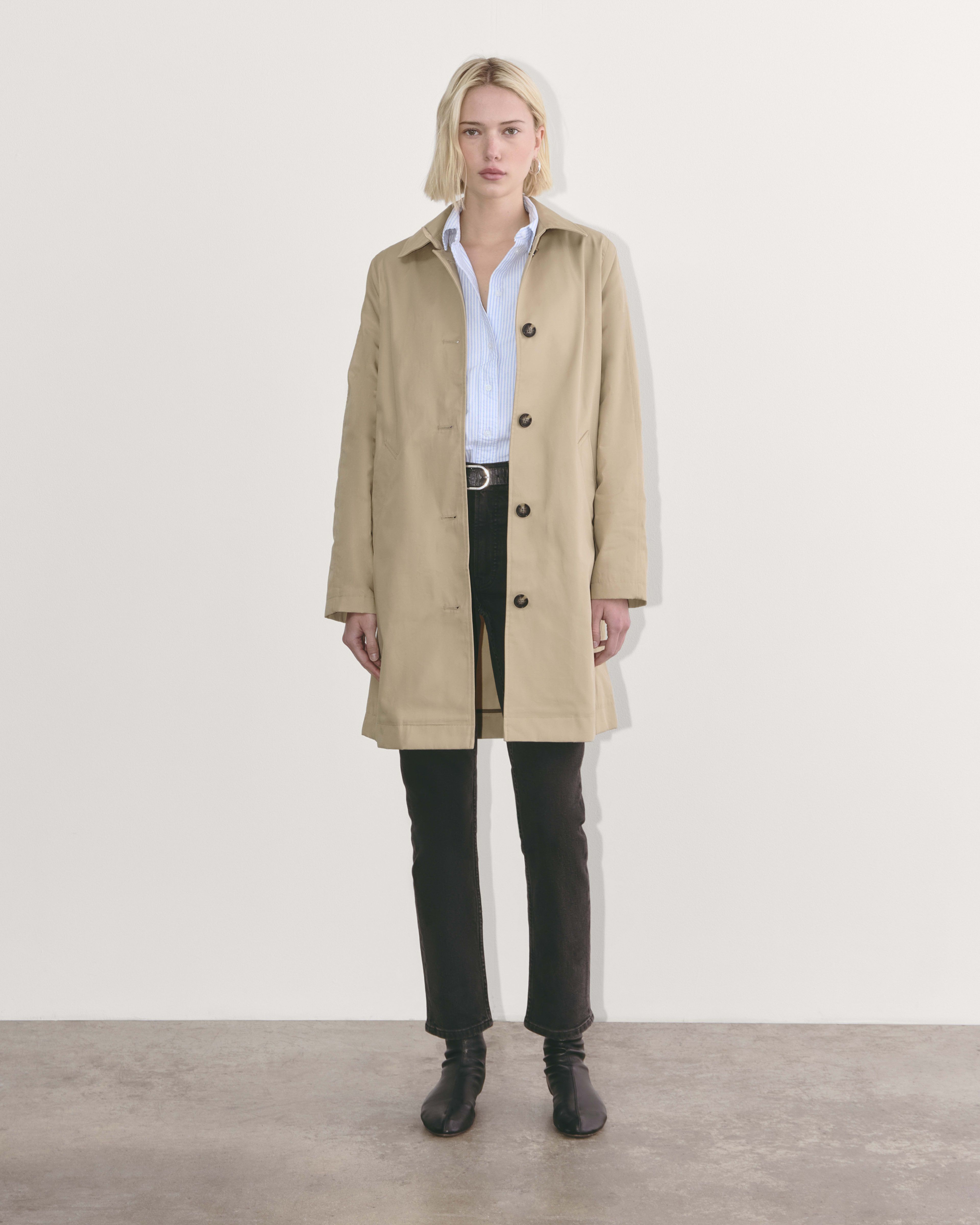 Everlane Mac Coat Shop on Pinterest