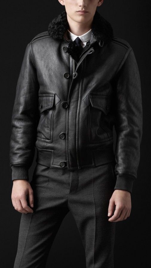 Burberry Prorsum Men Shearling Er Jacket S Fashion Jackets Leather Gq - Burberry Mens Leather Shearling Coat Burberry Prorsum Men Shearling Er Jacket S Fashion Jackets Leather Gq - Burberry Mens Leather Shearling Coat