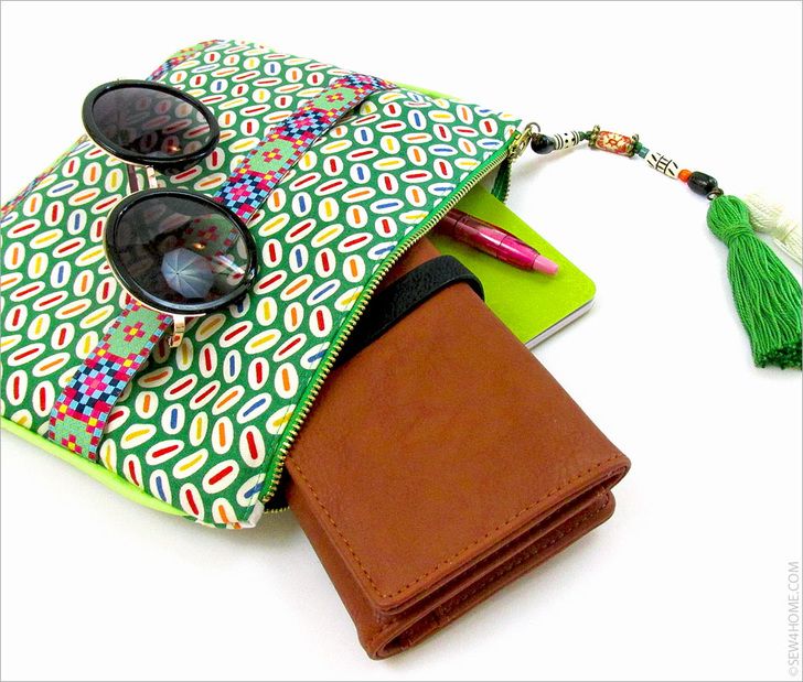 how to sew a clutch bag with zipper how to sew a clutch bag with zipper