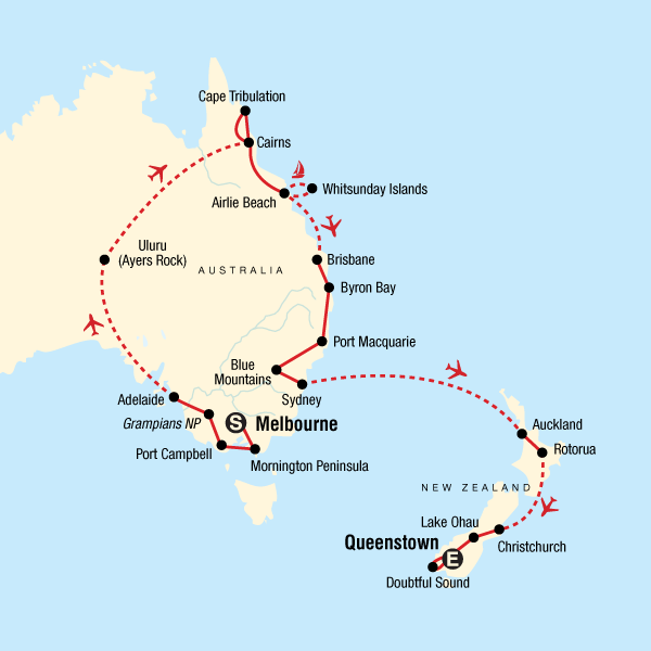 Australia & New Zealand Encompassed