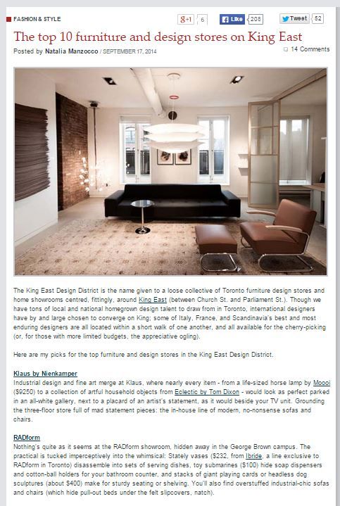 modern furniture toronto king east radform has been included in blogtos modern furniture toronto king east radform has been included in blogtos