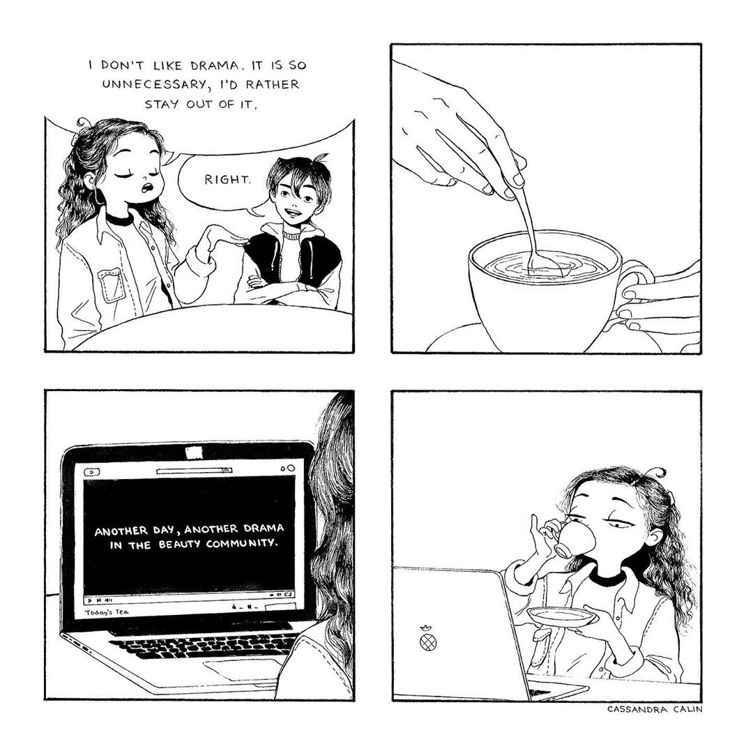 Always Here For The Tea ☕️ — Exclusive Comic From Tapas C Cassandra Comics C Cassandra Comics