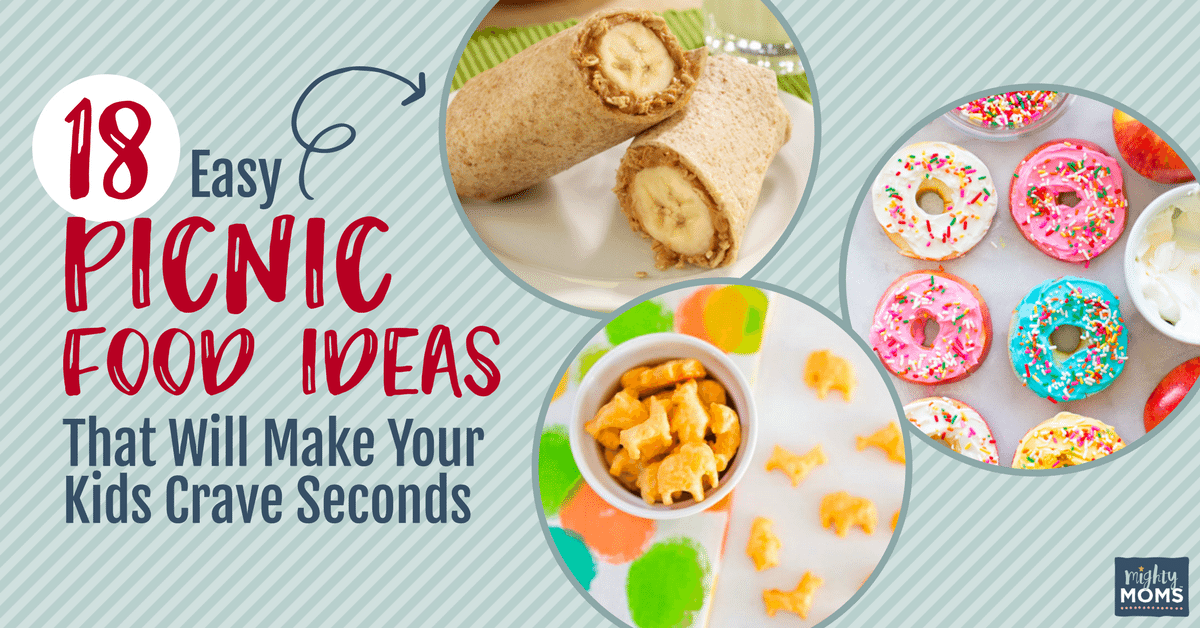18 Easy Picnic Food Ideas That Will Make Your Kids Crave Seconds #familypicnicfoods