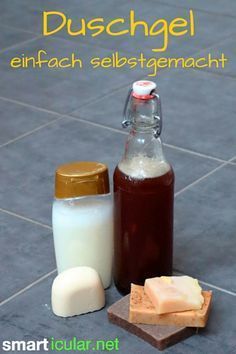 Natürliches Duschgel selbermachen, das einfachste Rezept #homemadeskincare