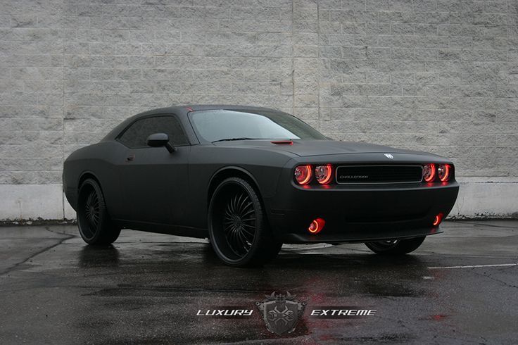 Image result for 2007 dodge challenger srt8 matte black | Matte black