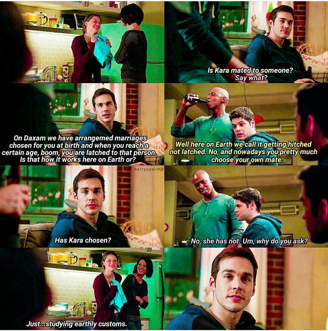 #Supergirl #MonEl #Kara | Superhéroes, Dc memes, Superchica
