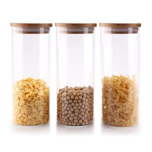 Top 10 Best Glass Canister In 2021 Reviews Storage Jar Hqreview Bocaux De Conservation En Verre Rangement Cuisine Glass Storage Jar, Best Airtight Glass Food Storage Jars