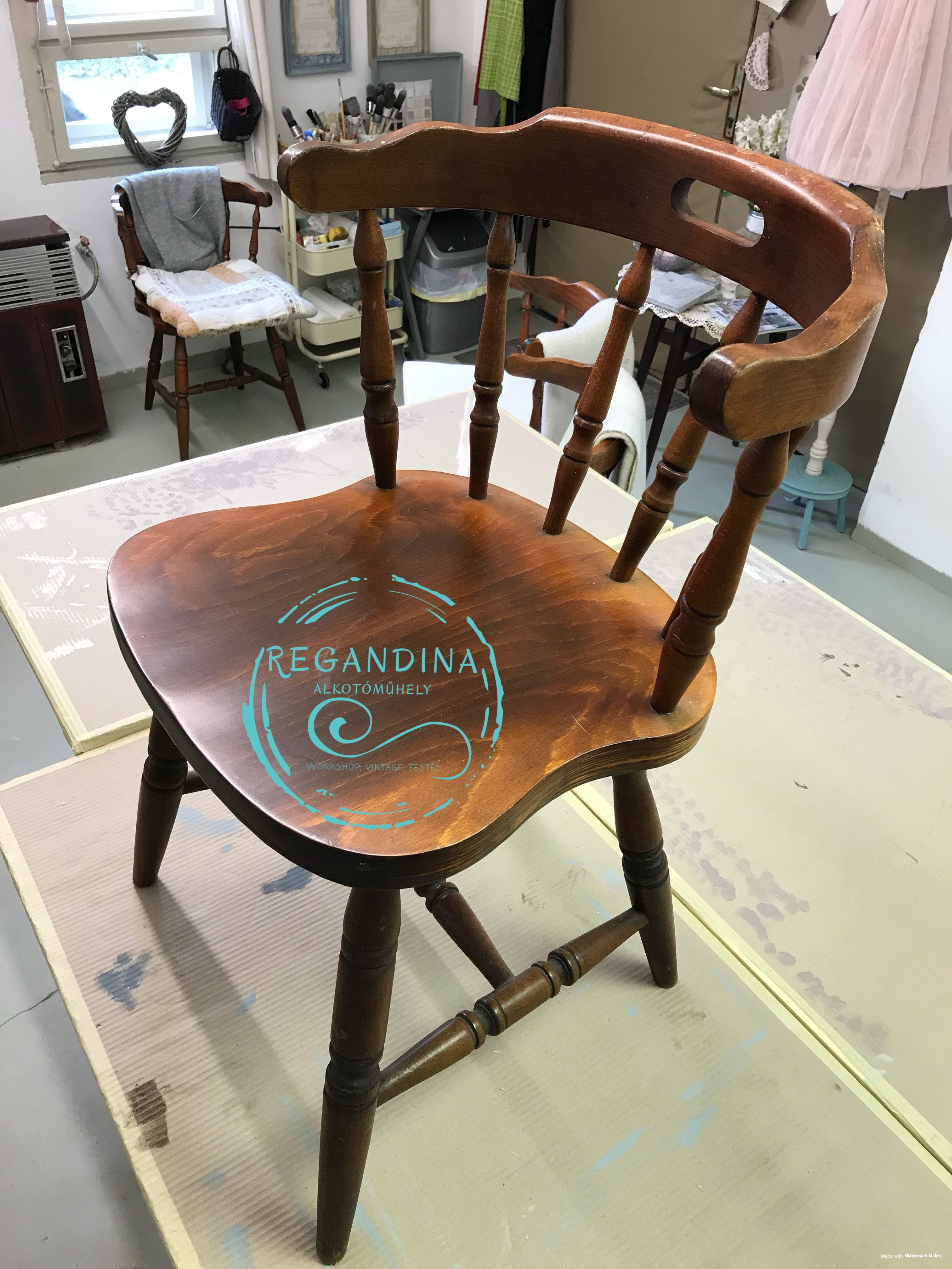 Bútorfestő Workshop regisztráció Vintage Paint krétafesték Bonanza szék | Decor, Home decor, Chair