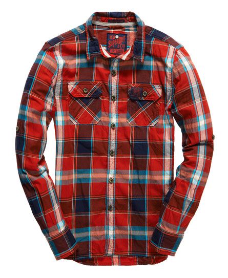 Mens Lumberjack Shirt In Membroke Red Check Superdry Ropa Casual Hombre Maduro Ropa Casual Hombres Ropa Punk