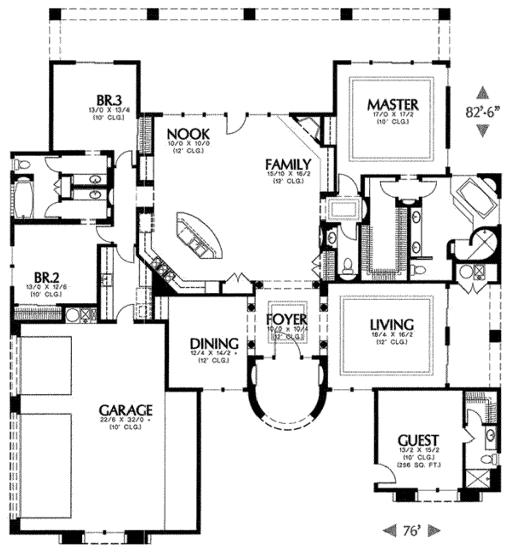 Mediterranean Style House Plan - 4 Beds 3.50 Baths 3250 Sq/Ft Plan ... Mediterranean Style House Plan - 4 Beds 3.50 Baths 3250 Sq/Ft Plan ...