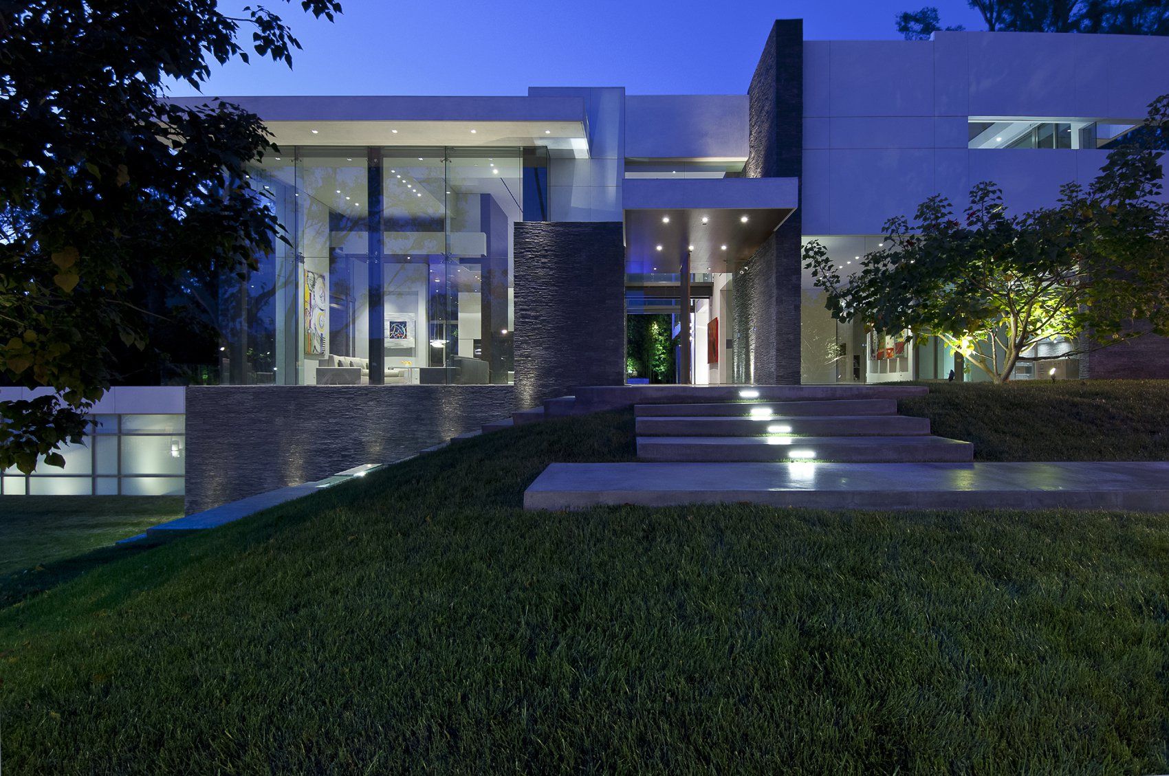 Summit House Beverly Hills Ca 住宅 外観 Summit House Beverly Hills Ca 住宅 外観