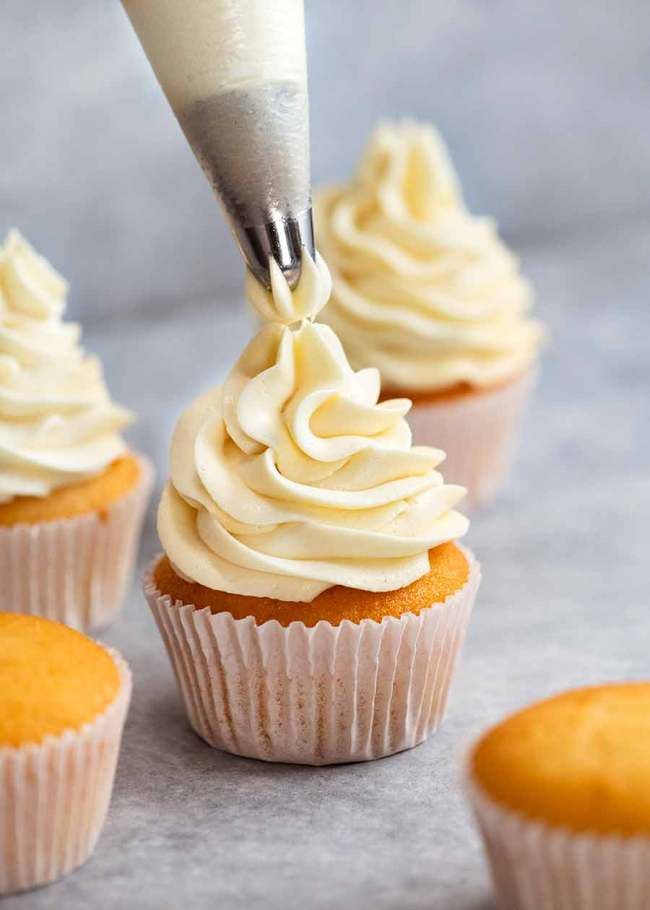 My Secret, LessSweet Fluffy Vanilla Frosting Recipe