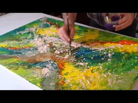Peinture Au Couteau 4 Techniques Pour Peindre Un Ciel Youtube