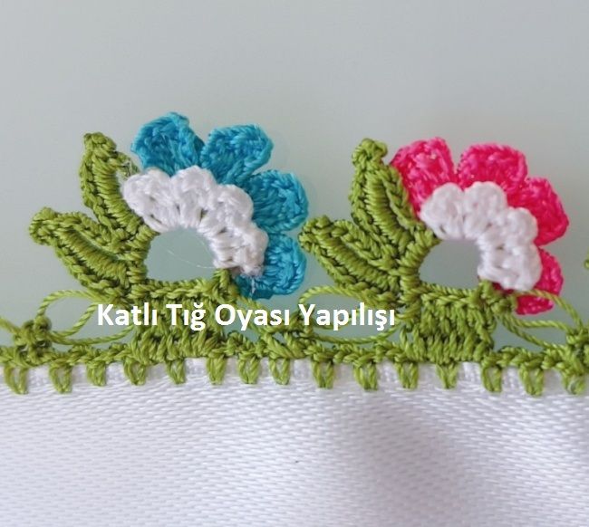 5 TEPECİK TIĞ OYASI YAPIMI 5 TEPECİK TIĞ OYASI YAPIMI