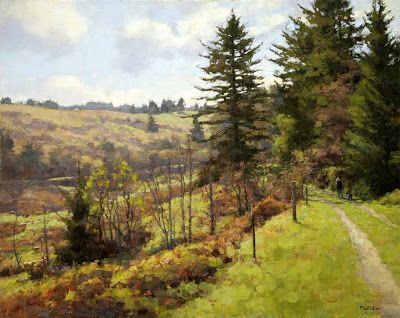 Jim McVicker Paintings: 'Winter and Spring 2013 Plein Air Paintings' Rose Painting, Large Painting, Oil Painting Landscape, Landscape Art, Traditional Landscape, Traditional Paintings, Contemporary Landscape, Plein Air Paintings, Nature Paintings