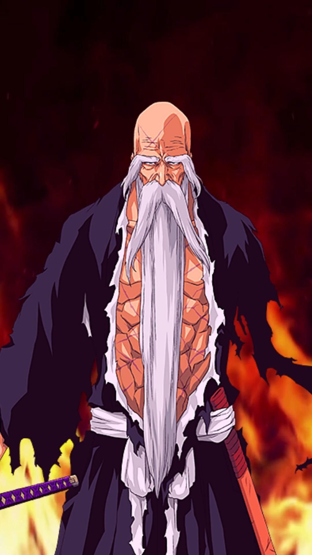 Genryusa yamamoto bleach art by martin paz romero – Artofit