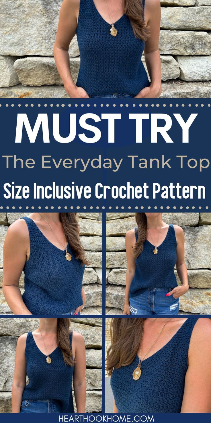 The Everyday Tank Crochet Pattern