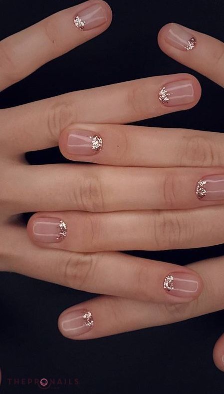 Wedding Nails Glitter, Glitter Nails, Gold Glitter, Bridal Nails, Sparkle Nails, Gold Nails, Glitter Tattoos, Bling Nails, Metallic Gold