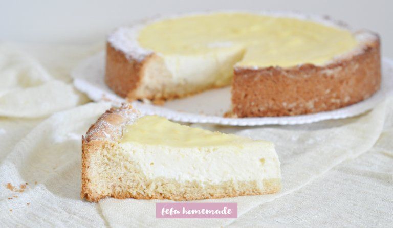 Crostata Morbida Con Ricotta E Limone - Ricetta • Fefa Homemade #crostatamorbida
