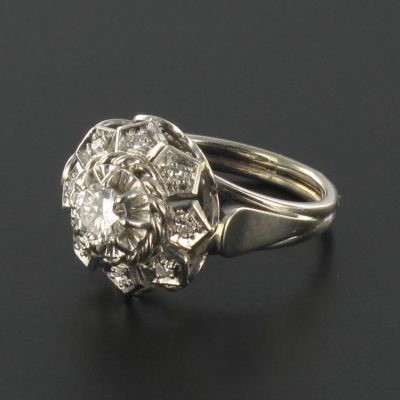 bague or blanc diamant ebay bague or blanc diamant ebay