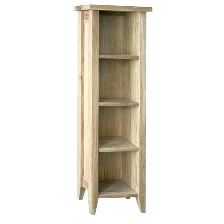Solid Oak Bookcase Narrowsolid Oak Bookcase Narrow With