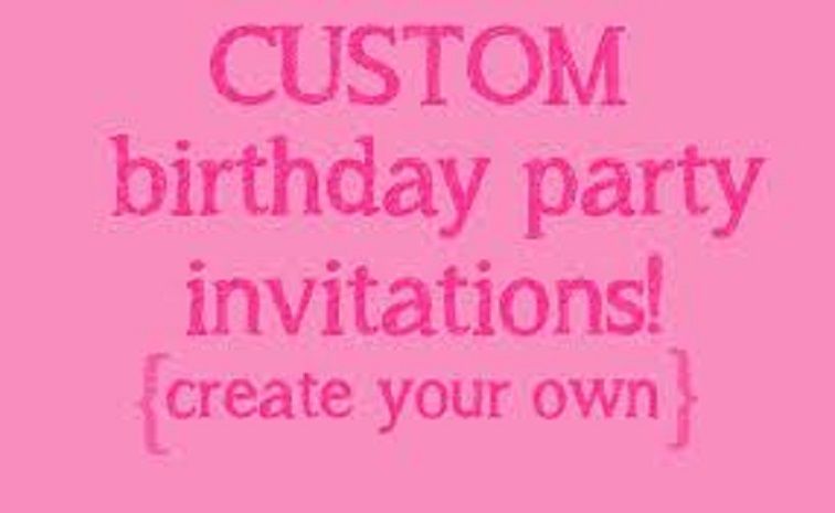 make your own birthday invitations free party invitation create my own birthday invitations for free