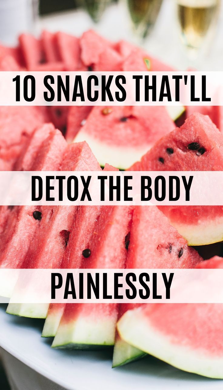 10 Snacks That Will Detox the Body