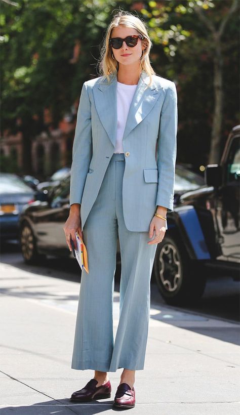 Street style look com terninho. Look Street Style, Street Style Fall Outfits, Nyfw Street Style, Autumn Street Style, Silvester Outfit, Work Fashion, Fashion Outfits, Womens Fashion, Fashion Design