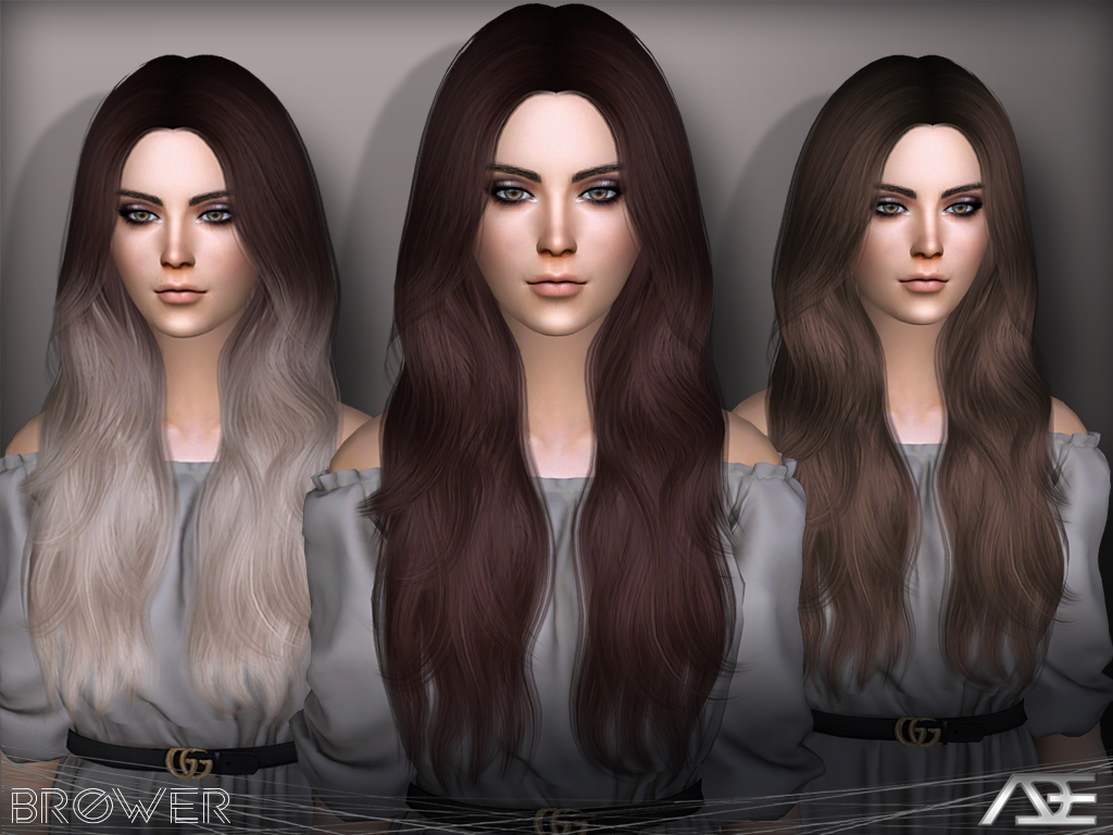 sims 4 cc hair has blonde streaks sims 4 cc hair has blonde streaks