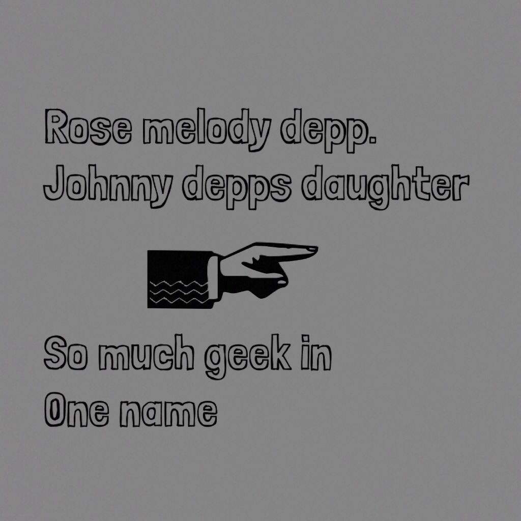Johnny depps daughter | Johnny depp's daughter, Fangirl, Johnny