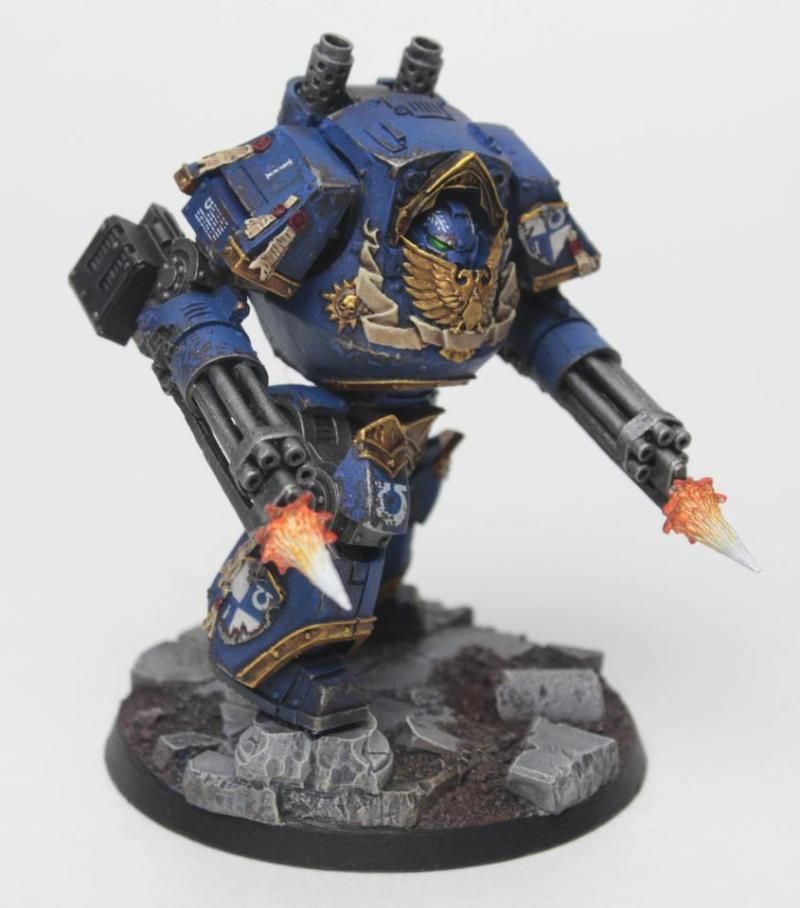 40k Ultramarines Contemptor Dreadnought By Jstncloud Via - 800x908 - jpeg Forge World Ultramarines