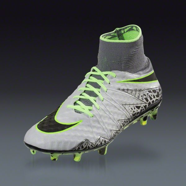 Buy Nike Hypervenom Phantom Ii Fg Pure Platinum Black Cool Grey Metallic Football Boots Soccer Cleats Sport Shoes