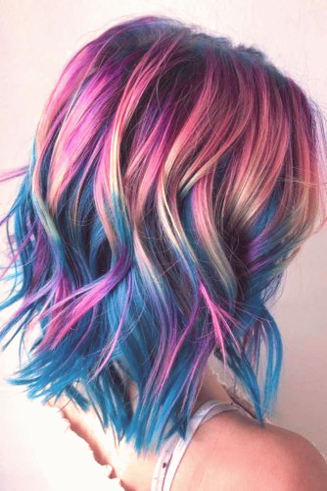 Rainbow Hair Ideas For Brunette Girls No Bleach Required Rainbow Hair Ideas For Brunette Girls No Bleach Required