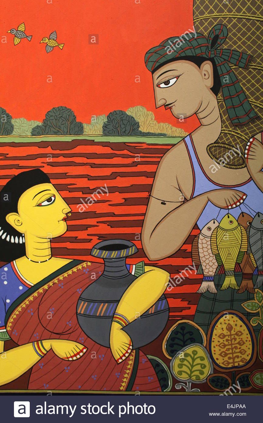 Vibrant Folk Art In Bangladesh vibrant-folk-art-in-bangladesh