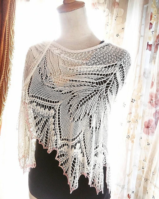 Twinity Shawl Ucretsiz Orgu Orgu Ravelry