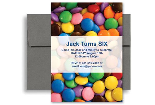 candy invitations children candy party microsoft word birthday
