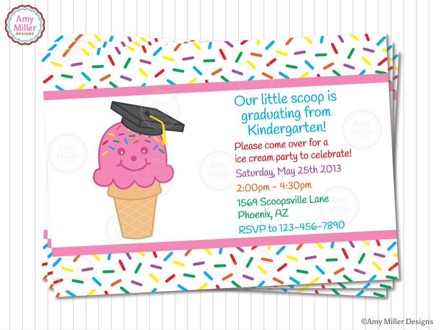 kindergarten and preschool graduation invitations graduation