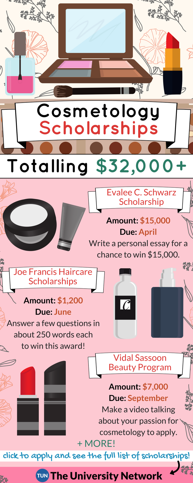 Cosmetology Scholarships The University Network Cosmetology